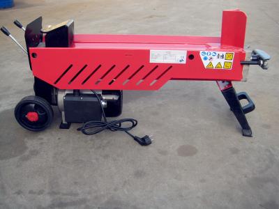 China 7T electric Log Splitter  Hydraulic log splitter manufacturer CE approved for sale