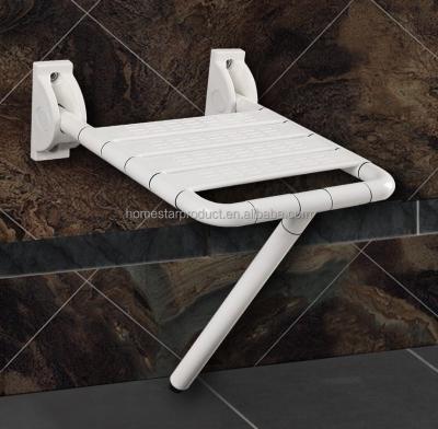 China Foldable Wall Mount Folding With Support Bath Stool, Bath Seat, Bath Bench for sale