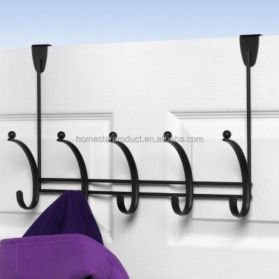 China High quality viable metal over the door hanging hooks and new design over the door steel wire hook for towel for sale