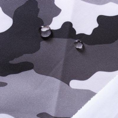 China Anti-Static Winter Army Print Waterproof TC 6535 Woven Snow Camouflage Uniform Fabric for sale