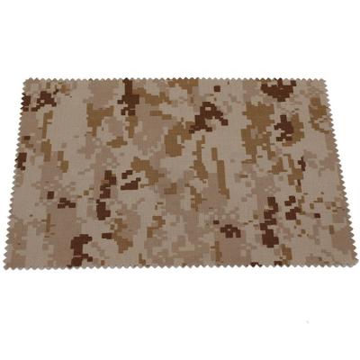 China Tear-stop 70% Polyester 30% Waterproof Cvc Anti-Static Cotton Military Desert Camouflage Fabric for sale