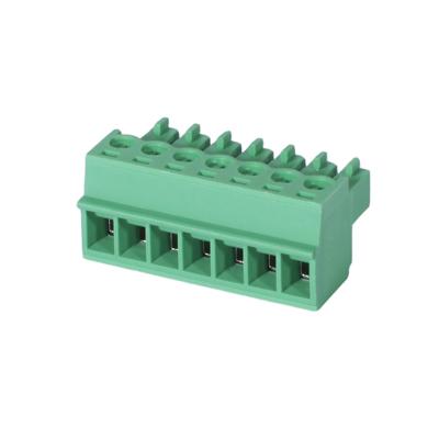 China High Quality China Manufacture 3.5mm Pitch Plug-in Pluggable Terminal Block ULO-TB01-15K-3.5 for sale