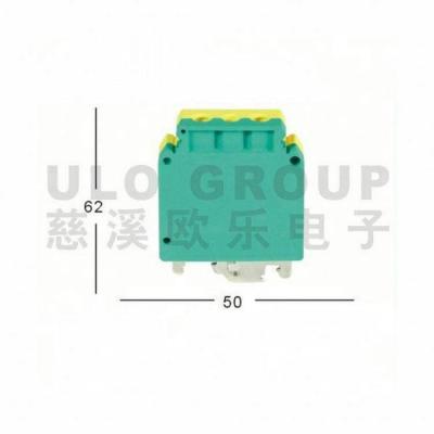 China ULO 0 Din Rail Terminal Blocks Equivalent Din Rail Export Connector 4mm Terminal Block for sale