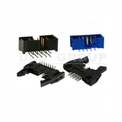 China Box header with latch pcb connector idc socket header for sale