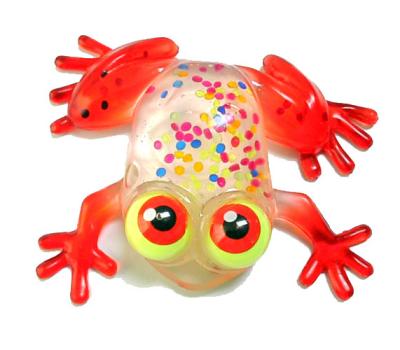 China Cartoon Toy Shimmy Eyes Crazy Frog Summer Toy for sale