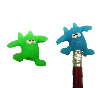 China New China Products 3d Products Chinese Squishy Clumsy Mascots Plastic Pencil Topper for sale