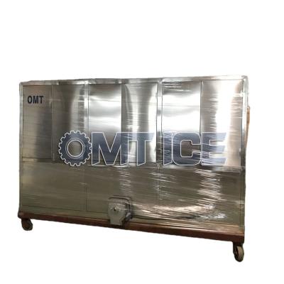 China OMT 5000kg/day High Capacity Cube Ice Maker Machine Industrial Automatic Square Ice Cube Machine for sale