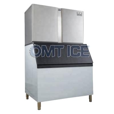 China Outdoor Commercial Square Cube Ice Machine OMT Cube Ice Machine 1000 Kg / 24 Hours for sale