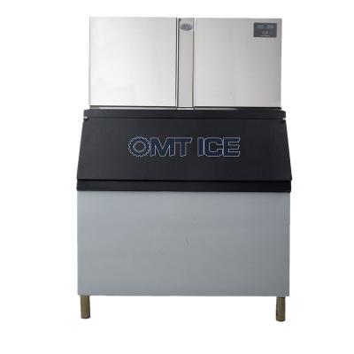 China Outdoor Commercial OMT Cube Ice Machine 900 Kg / 24 Hours Ice Cube Maker In Place Cube Ice For Bar Restaurant for sale