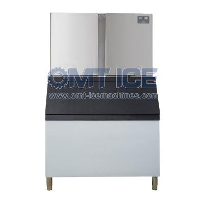 China OMT Outdoor Cube Ice Machine 700 Kg / 24 Hours Commercial Ice Cube Maker Ice Machine for sale