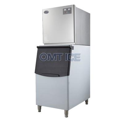 China Commercial Commercial Ice Cube Maker 400 Kg / 24 Hours OMT Cube Ice Maker In Stock for sale