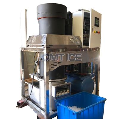 China OMT Commercial Tube Ice Machine 1 Ton Ice Tube Maker Machine for sale