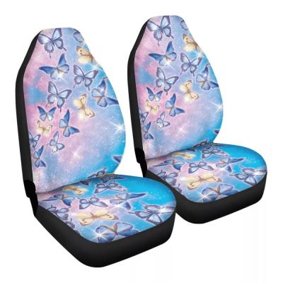 China White Cartoon ew Arrivals Seat Cover Seat Cover Fashion Design Printing Car Seat Cover Set for sale