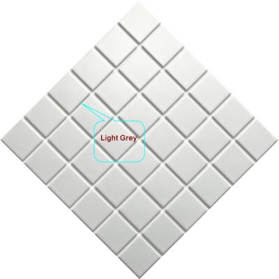 China Gray Parquet Swimming Pool Ceramic Mosaic Pool Tiles Sale Subway Choice Multicolor Slab Supporting Square Feature Site Origin TypeWB21017 for sale