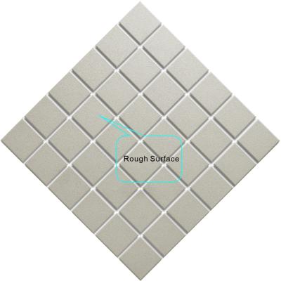 China Parquet Skid Resistant Unglazed Porcelain Mosaic Slab Sheet London 2