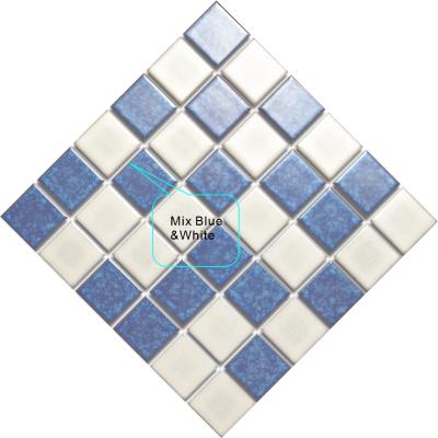 China Europe Ice Split Blue Gloss Ceramic Mosaic Floor Tiles Bathroom Tiles Swimming Pool Mosaic 2