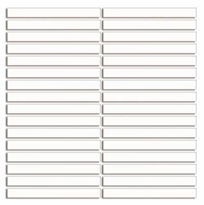 China Flat parquet stripe rectangle porcelain mosaic tile 15x145mm porcelain slabs wall tiles design by Italy for living room reading room for sale