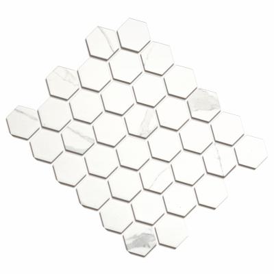 China Parquet White Rabbit Ceramic HexagonTiles Mosaic Printing mosaic2