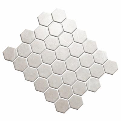 China Parquet Mosaic Slab HexagonTiles Ceramic Mosaic Printing mosaic2