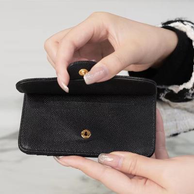 China Wholesale 5A Level Luxury High Quality Brand Fashion Women's Genuine Leather Purse and Wallet Purses For Women Luxury Lock Money Coin Purses for sale