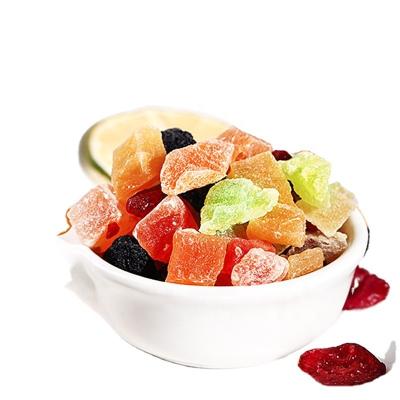 China Low fat hot sale fruit and vegetable snack dried fruit mixed cubes sell cheap and professional wholesale OEM for sale