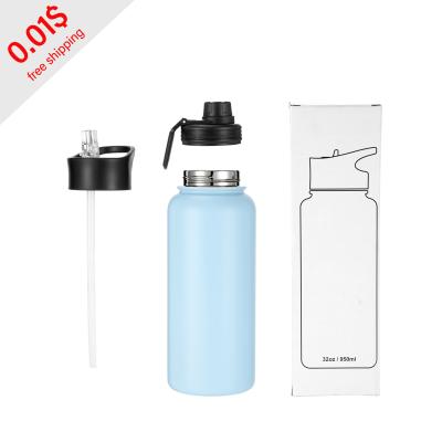 China Promotion Gifts Viable Vacuum Insulated Water Bottle Stainless Steel Sport Thermal Flask With $0.01 Free Shipping for sale