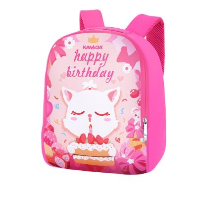 China Book Carry 2021 Brand Primary Manufacturer Cat Pattern Backpack Custom School Bag For Kids And Preschoolers for sale