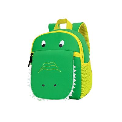 China Book Carry Best Selling Brand Primary Manufacturer Crocodile Backpack Custom School Bag For Kids And Preschoolers for sale