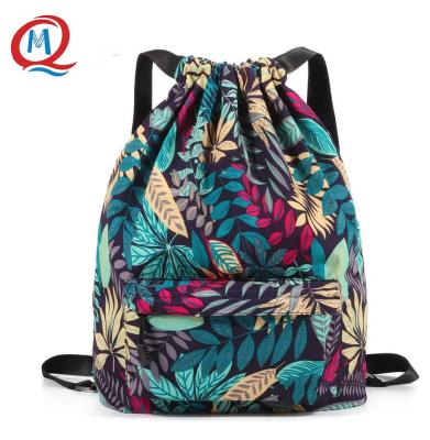 China Waterproof DAY BACKPACK Drawstring Bag Sports Backpack Bags Outdoor Gym Rucksack for sale