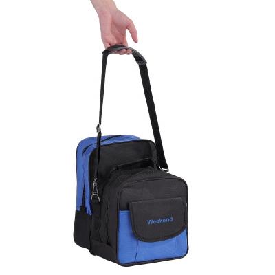 China Polyester Custom Sport Single Bowling Ball Tote Bag Holds Bowling Shoes Storage Bag for sale