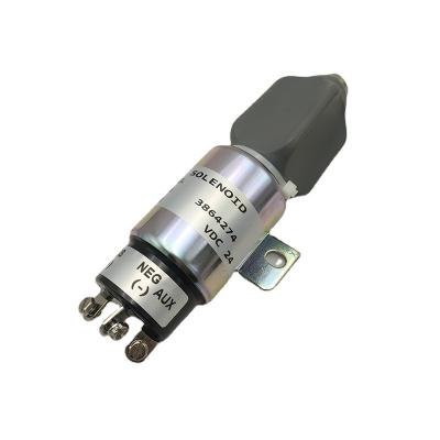 China Construction Material Stores 12V SA-3933-12 12V Diesel Engine Solenoid Valve 1751-12E7U1B1S5A For Excavator Stop Solenoid for sale