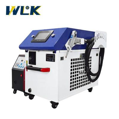 China Metal Stainless Steel Laser Welder 1000W 1500W 2000W Portable Handheld Laser Welding Machine with 50Hz 60Hz 110V 220V S&A Water Chiller for sale