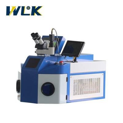 China Gold Silver Platinum Copper Desktop Portable 100W Mini YAG Jewelry Spot Laser Welding Machine for sale