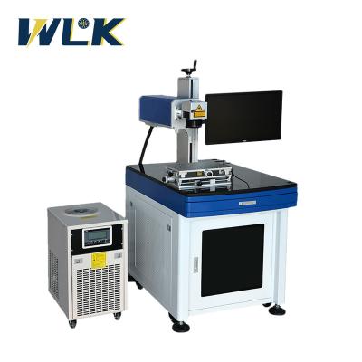 China Water-cooled High Quality 532nm 5W 7W 10W 18W 35W Crystal Glass Wafer Engraving Cutting Green Laser Marking Machine for sale