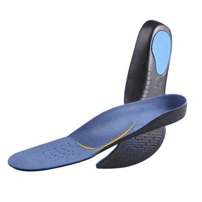 China High Quality Breathable Men Women Shock Absorbent EVA Suede Premium Sockliner Leisure Sports Insoles Breathable Shoe Protection for sale