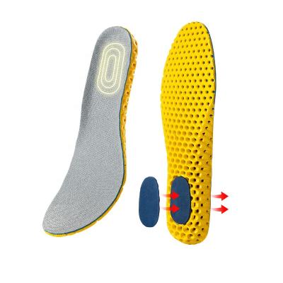 China High Quality Breathable Men Women Shock Absorbent EVA Sockliner Sports Insoles Breathable Shoe Protector Heel Pad for sale