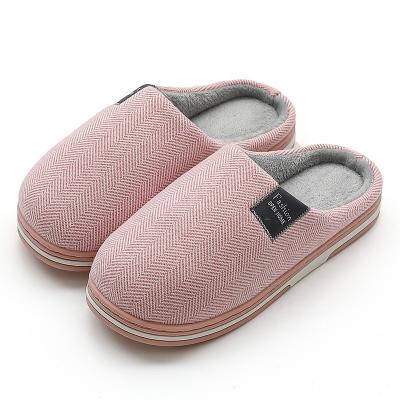 China Autumn And Winter Comfortable Warm Soft Women's Fluffy Slippers Home Sweat-absorbent Plush Shoes for sale