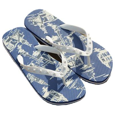 China 2021 Fashion Trend New Men's Slippers Summer Shape Non-slip Eva Flip Flops Beach Sports Sandals Factory Wholesale for sale