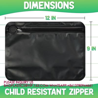 China Zip Locking Exit Bag Airtight Pouch Giant Ziplock Bags Storage Exit Ziplock Mylar Pouch for sale