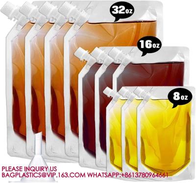 中国 1 Gallon Water Containers, 10 Drink Bags Collapsible Pouch, Includes Tamper-Evident Caps 販売のため