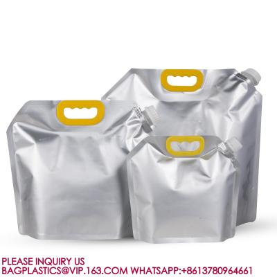 中国 Food Packaging Bag Aluminum Foil Liquid Spout Pouch Stand Up Pouch With Spout For Liquid 販売のため