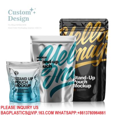 Китай Packaging Ziplock Bag Custom Printed Logo Aluminum Foil Mylar Bags Stand Up Zipper Pouch продается