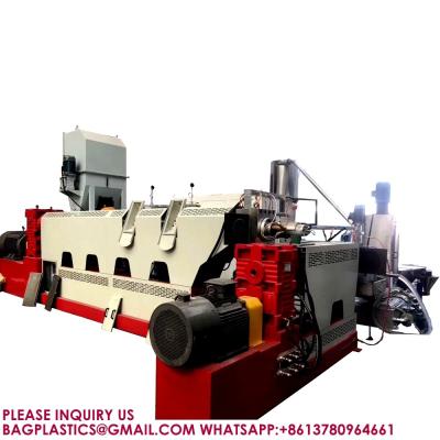 China Film Flakes Pelletizing Line Plastic Granules Making Granulating Machine Pelletizing for sale