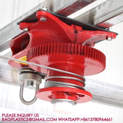 Китай Hand Winch For Lifting And Lowering Chicken Broiler Drinking Line 1500 Lbs Poultry Winch продается