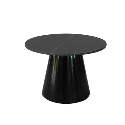 China Wholesale Modern Design Adjustable (Height) Round Metal Coffee Table Tea Side Table For Home for sale