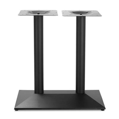 China Easy Installation Wholesale Cast Iron Pillar Table Base Black Heavy Duty Metal Furniture Legs Basi by tavolini DA Salotto for Home Office Use for sale