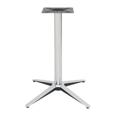 China Easy Installation Table Base Aluminum Alloy Fashion Table Legs Outdoor Furniture Four Star Leg Adjustable Coffee Table for sale