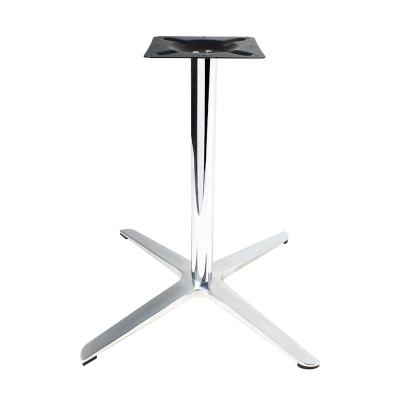 China Easy Installation Factory Custom Dining Table Bases Cafe Alu Table Legs Metal Legs For Tables for sale