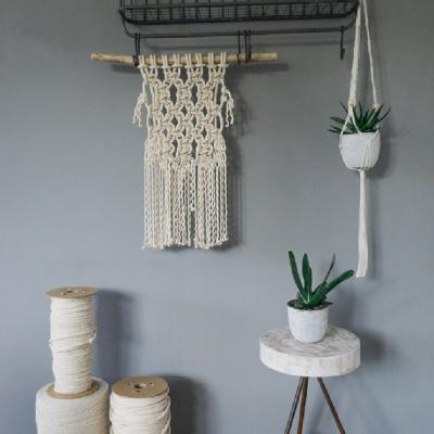 China Modern insulated macrame wall hanging by yarn and knotting techniques popular in the UK USA for sale