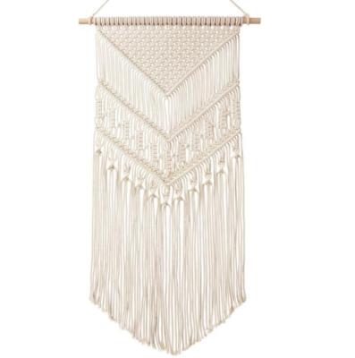 China Boho Chic Bohemian Home Art Decor Macrame Woven Wall Hanging Geometric Isolated for sale